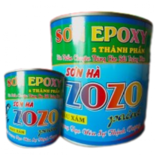 Sơn Epoxy 2 thành phần cao cấp Lon 4kg