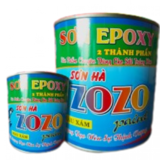 Sơn Epoxy 2 thành phần cao cấp Lon 1kg