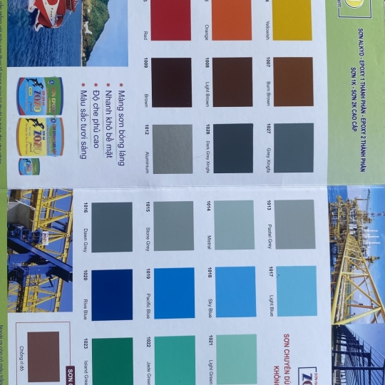 Chuyên cung cấp Sơn Epoxy Zô Zô 