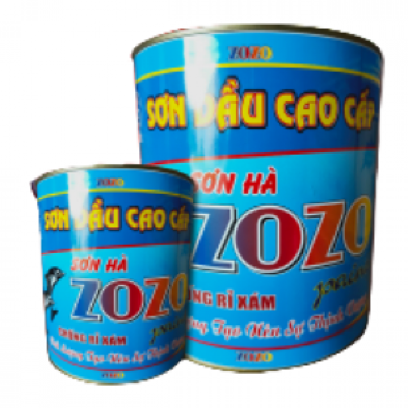 Sơn Dầu Chống Gỉ Xám Và Đỏ